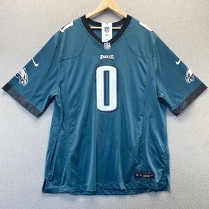 Nike D’Andre Swift Phildelphia Eagles NFL Jersey #0 Green Authentic